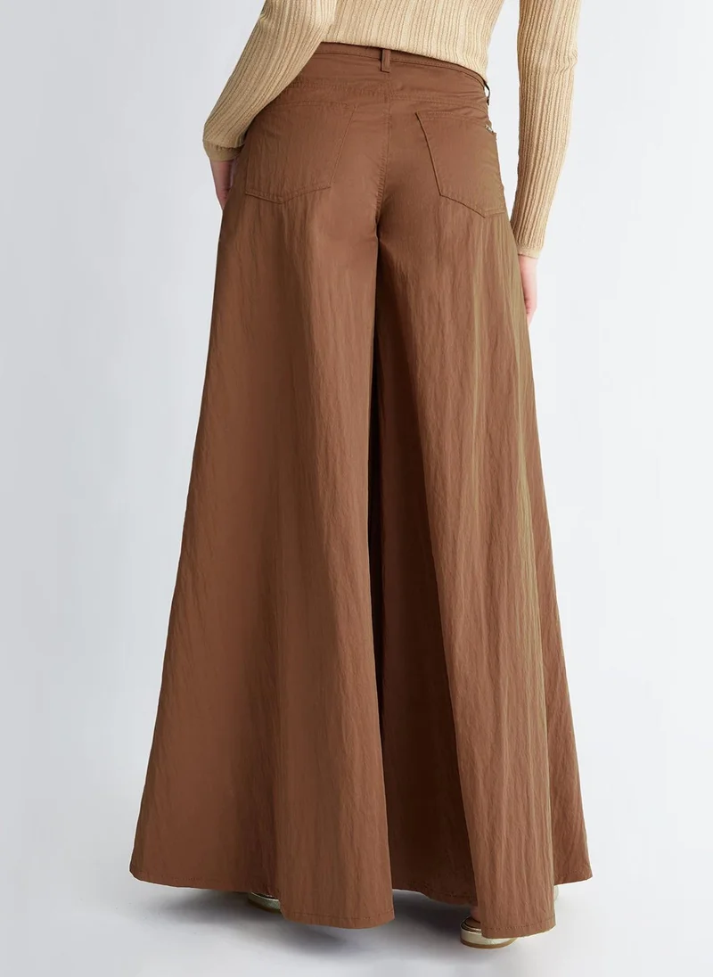 Liu Jo Nylon flare trousers