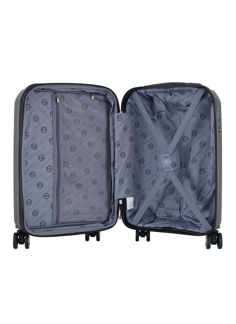 H.T H.T Luggage Bag, Hard Case Polypropylene (PP) Material, 8x360 Degree Rotation Spinner Wheels, Matching Color Suitcases, Expandable Trolley Bag, Telescopic Handle, TSA Lock, SKU 13504  - Image 3