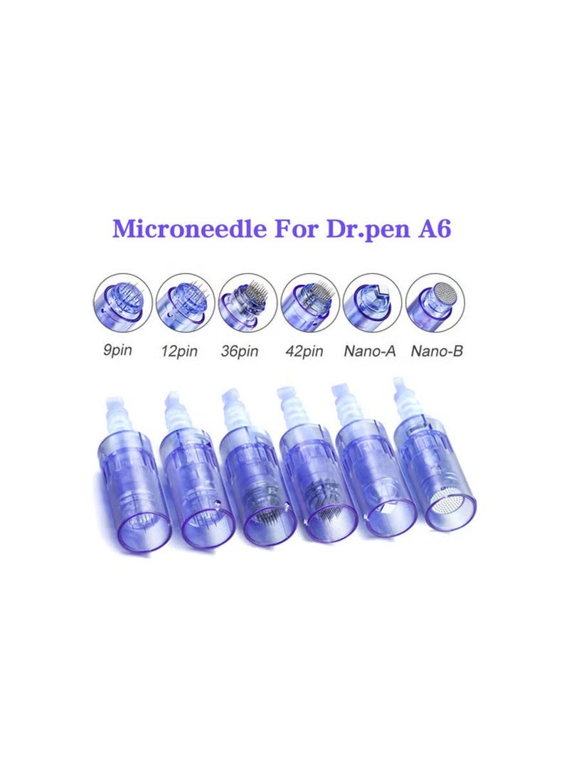 دكتور بن عبوة خراطيش ديرما ألتيما A6 قابلة للاستبدال المزوّدة بـ 36 دبوسًا مكونة من 25 قطعة أزرق 8سم - Image 5