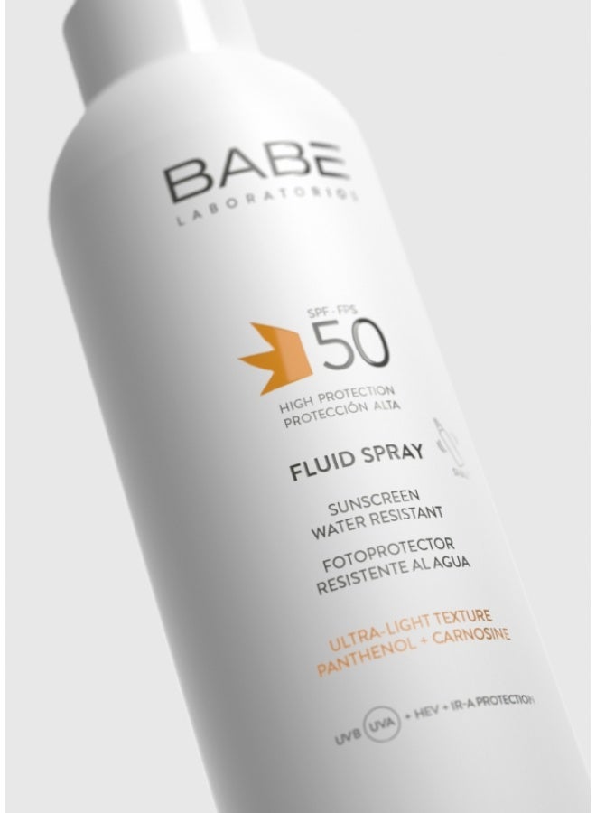 Babe Babé Fluid Spray Sunscreen SPF50 200ml - Image 2