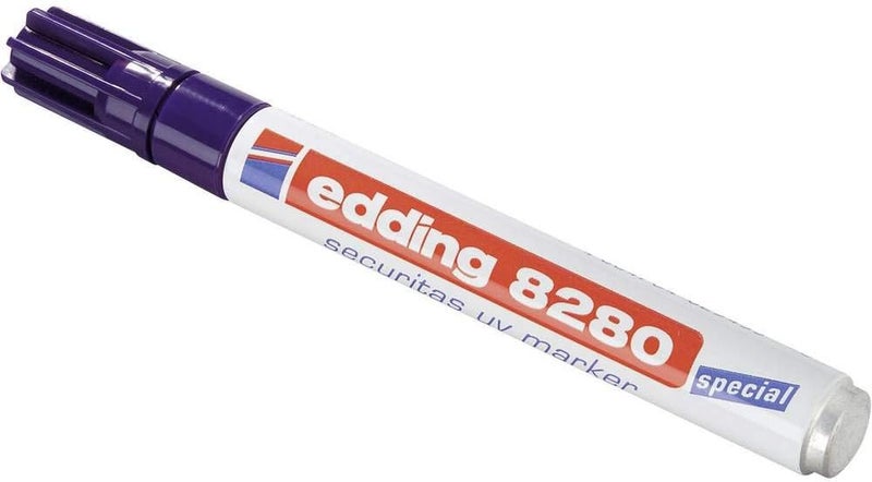 Edding 8280 UV Marker - Colorless Securitas UV Marker for Invisible Marking - Image 1