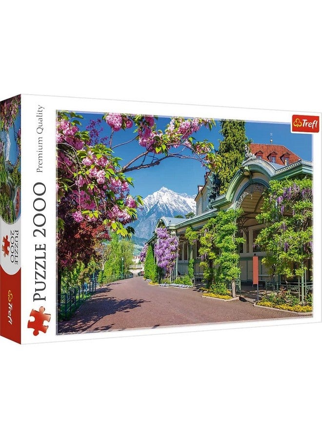 Trefl Merano, Italy 2000 Piece Jigsaw Puzzle Red 38"x27" Print, DIY Puzzle, Creative Fun, Classic Puzzle for Adults and Children from 15 Years Old - Image 1