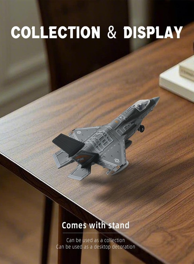 Vihaanta Fighter Jet Toy, Fighter Jet Model, Fighter Jet, 1:75 F-35 Stealth Fighter Model, Highly Detailed Collectible for Aviation Enthusiasts, for Home and Office Display - Image 5