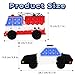 DEARIDAP 2 PCS Fidget Sensory Fire Engines and Police Cars Prop Stress and Anxiety Relief Sensory Objects Silicone Squeeze Set for Adults School Party Favors - Image 4