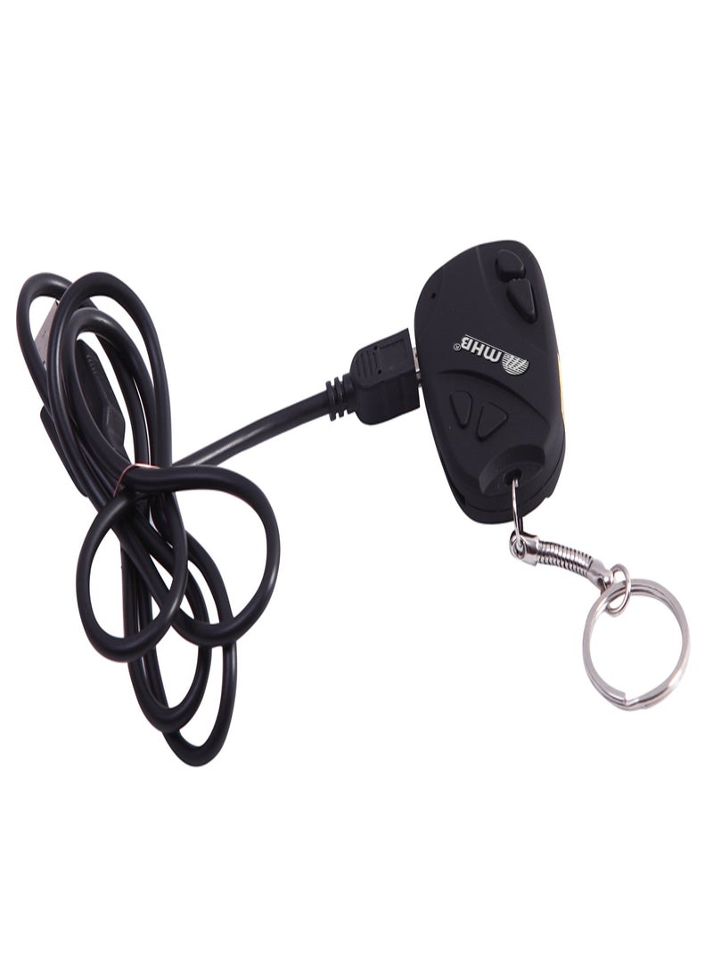 m mhb m mhb New Spy Keychain Camera AudioVideo Recording Series 1 Indoor Outdoor use HD Sound Quality 32GB Memory Supportable with inbuilt Rechargeable Battery  - Image 3