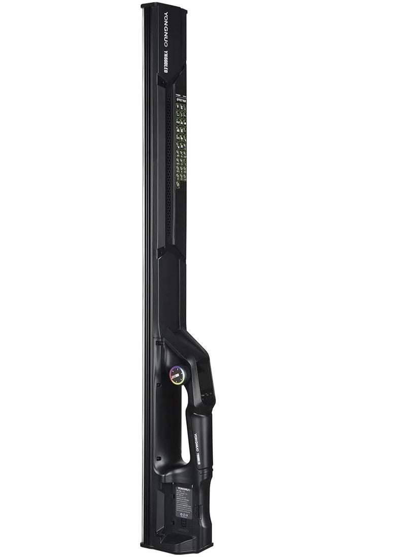 YONGNUO YONGNUO YN660LED 45 W RGB Full‑Color Ice Light Stick – 2000–9900 K Range, CRI 96+, 31 Effects, LCD Screen, App & Remote Control, NP‑F Battery or DC Power  - Image 1