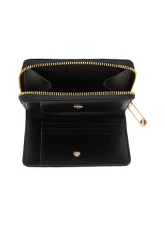 TOMMY HILFIGER Women's Logotape Zip Around Wallet - Polyester Blend, Black  - Image 3