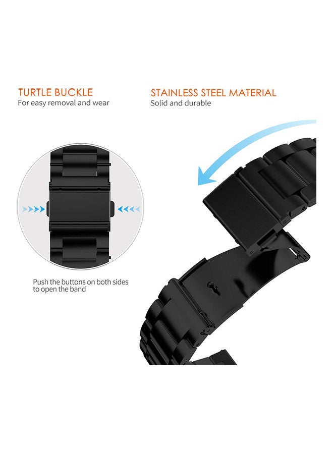 NIBEMINENT Watch Strap Black - Image 5