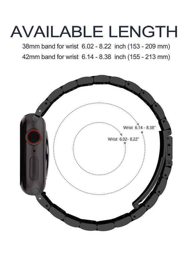 NIBEMINENT Watch Strap Black - Image 4