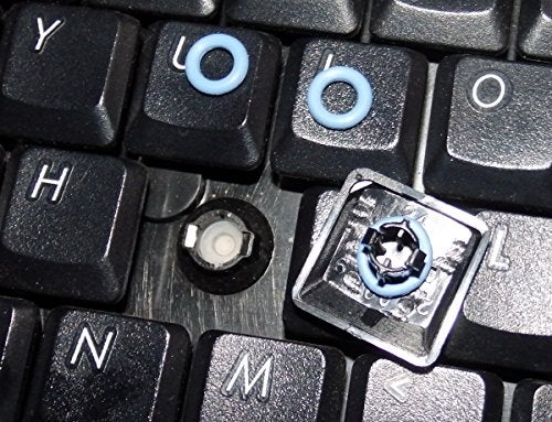 Captain O-Ring - Rubber Oring Keyboard Switch Dampeners Blue [40A-R 0.4mm Reduction] (135 pcs w/Screen Cloth) - Image 2