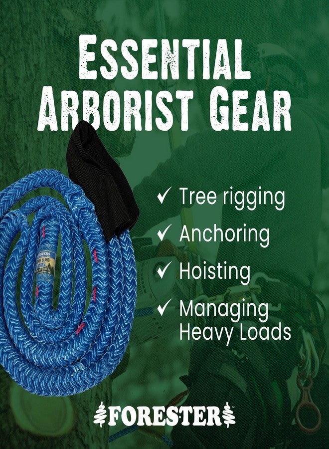 FORESTER Arborist Whoopie Sling - 1/2" x 3-5' Rigging Sling | Adjustable Length | Arborist Equipment | Climbing Sling | Anchor for Port A Wrap - Image 2