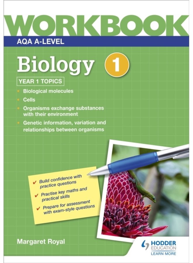 AQA A level Biology Workbook 1 - Paperback