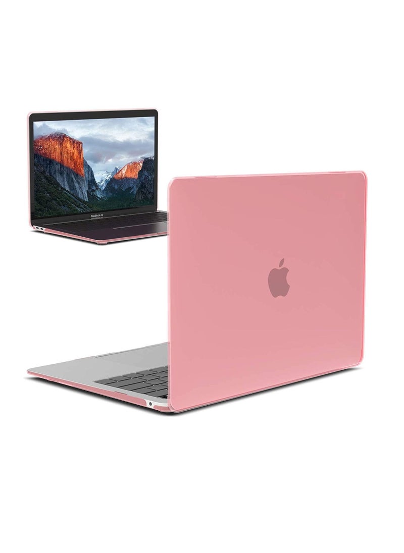 Generic - MacBook Pro 13 inch Case 2019 2018 2017 2016 Release A2159 A1989 A1706 A1708 Plastic Hard Shell Case Cover With Keyboard Compatible with MacBook Pro 13 inch Pink - Image 1