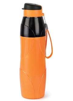 Cello Puro Steel-X Lexus Insulated  Water Bottle, 600ml with 18/8 Stainless Steel, Orange  - Image 1