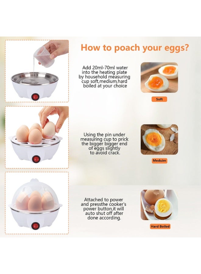 Kibee Egg Cooker White/Clear - Image 4