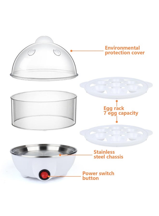 Kibee Egg Cooker White/Clear - Image 2