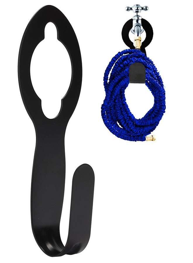 UNCO- Garden Hose Holder, Metal, Fit 50’ of 5/8” Hose, Garden Hose Hanger, Water Hose Holder, Water Hose Holders for Outside, Portable Hose Holder, Hanging Hose Holder, Garden Hose Carrier - Image 1