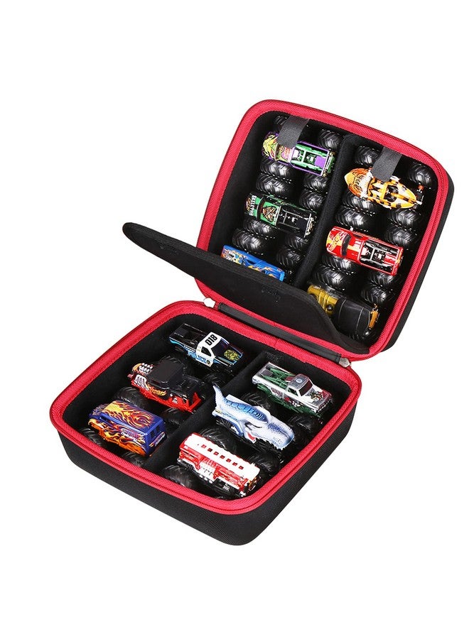 FBLFOBELI Travel Hard Carrying Case Compatible With Hot Wheels Monster Trucks Set Of 12 1:64 Scale Diecast Toy Trucks Portable Storage Bag (Case Only) - Image 1