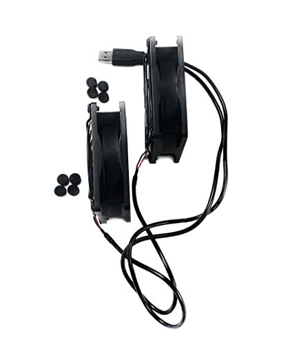 Coolerguys Dual 80mm USB Cooling Fans - Image 2