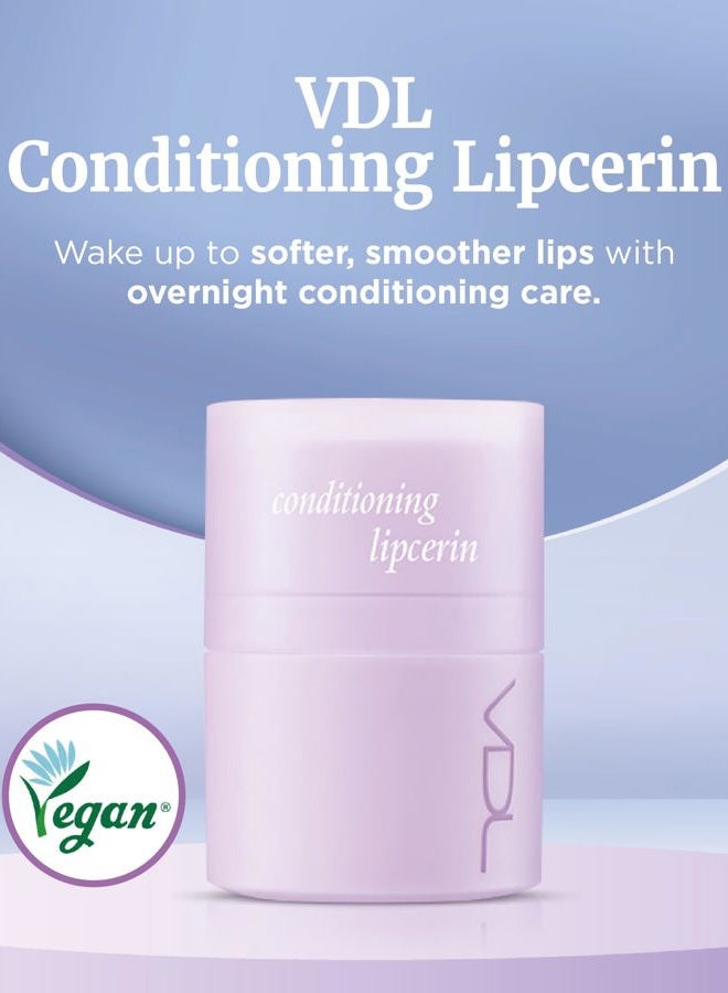 VDL Herbal Lipcerin (0.5fl oz) - Bergamot, Mallow Leaf, Sage. Long Term Moisturizing, Plumping, Conditioning Lip Gloss Balm. Korean Skin Care Sleeping Mask for Dry, Chapped Lips. - Image 2