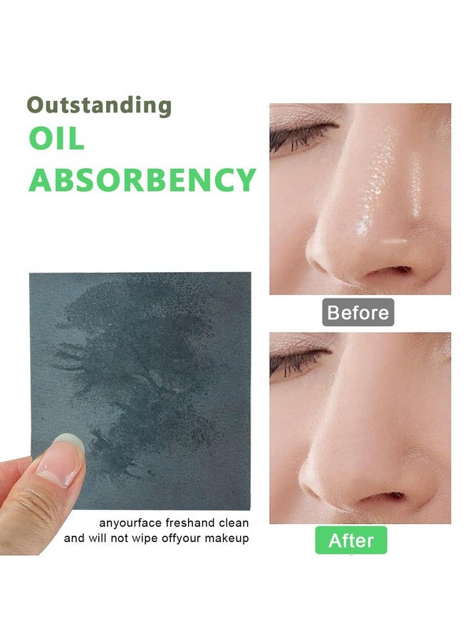 maycreate ® 300Pcs Face Blotting Paper For Oily Skin, Women Oil Blotting Sheets For Face, Natural Linen Tissue Oil Paper For Face, Blotting Paper For Makeup, Blotting Paper For Oily Face - Image 2