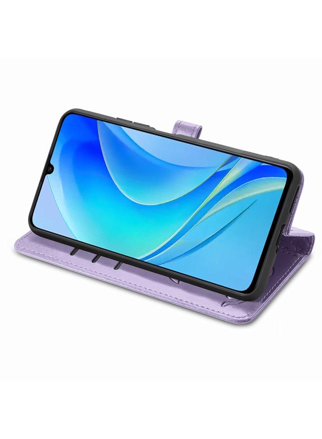 Zaboon Case For Huawei Nova Y70 Cute Cat and Dog Embossed Leather Phone Case - Image 4