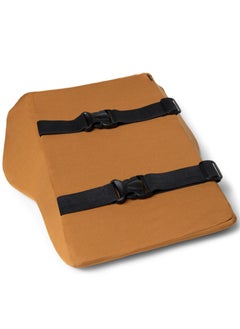 NOVIMED NOVIMED Orthopedic Memory Foam Lumbar Support Pillow - For Lower Back Support for Car & Back Pain - Ideal for Car Seat, Office & Gaming Chair, Wheelchair Cushions (Brown)  - Image 4