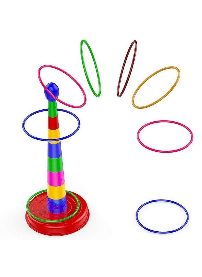 سمارت كرافت لعبة رمي الحلقات من Smartcraft للأطفال (متعددة الألوان) عبوة من قطعة واحدة  - Image 2
