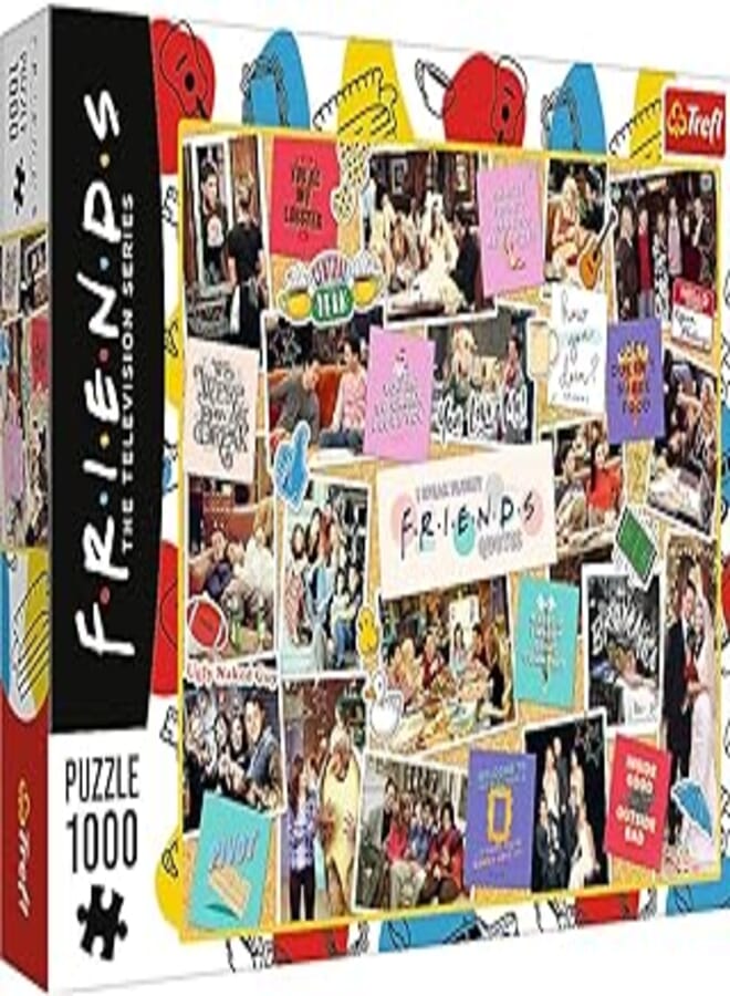 Trefl Puzzles - "1000" - Friends - Best Moments/Warner Friends 10716 assorted content