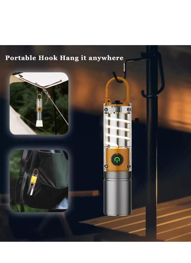 Excefore Super Bright LED Flashlight, USB Rechargeable, High Power 10000 Lumen Tactical Flashlight, 6 Modes, for Camping and Hiking  - Image 3