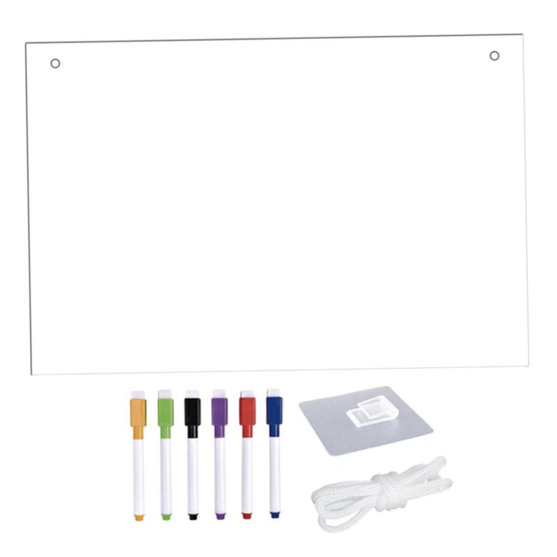 DOITOOL Dry Erase Weekly Meal Planner Board With Markers And Hook For Kitchen Organization - Image 2