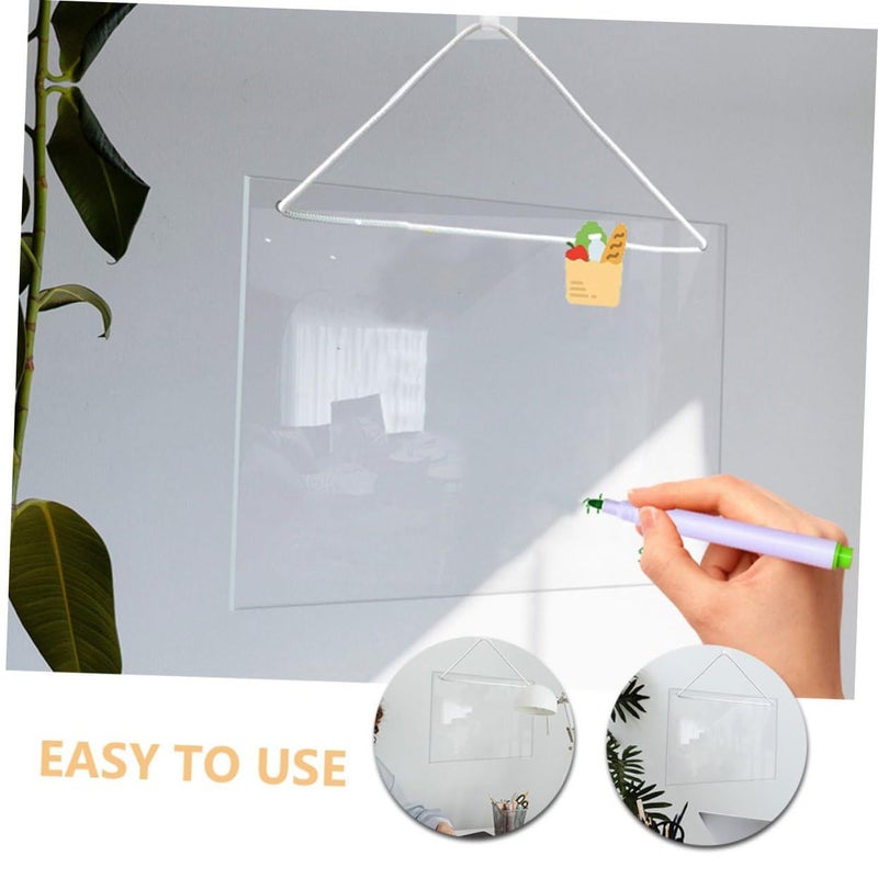 DOITOOL Dry Erase Weekly Meal Planner Board With Markers And Hook For Kitchen Organization - Image 4