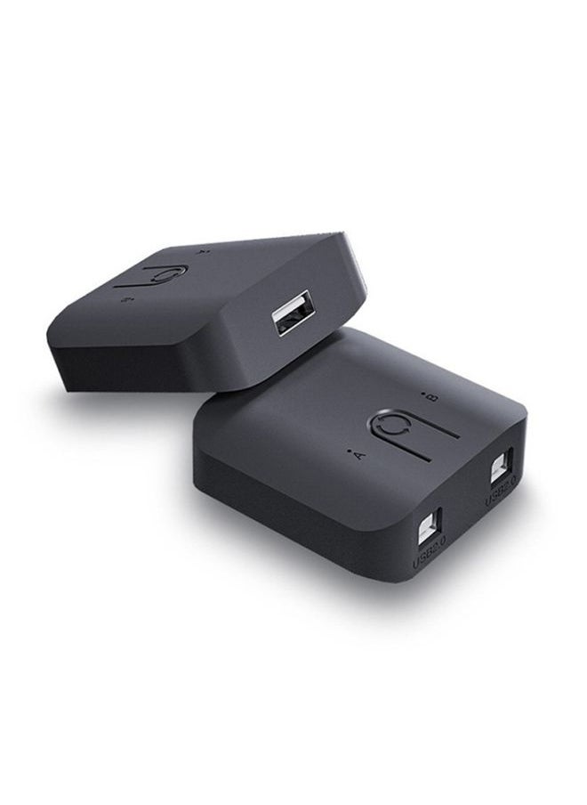BURAQ - USB-SW20 USB2.0 Printer Shared Switch 2 Ports Switching Converter - Image 1