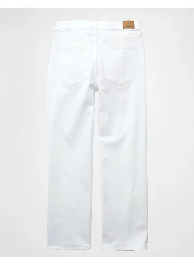 امريكان ايجل AE Strigid Super High-Waisted Baggy Wide-Leg Jean