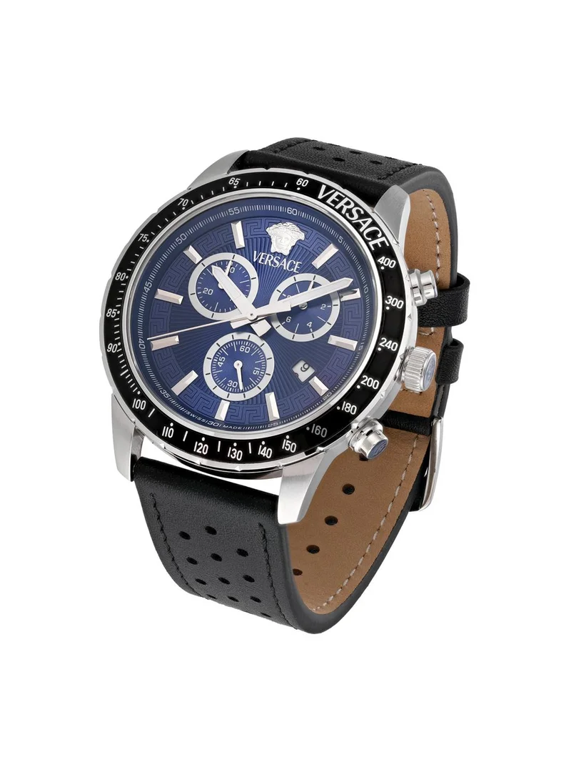 فيرزاتشي Sport Chrono Quartz Blue Dial Watch