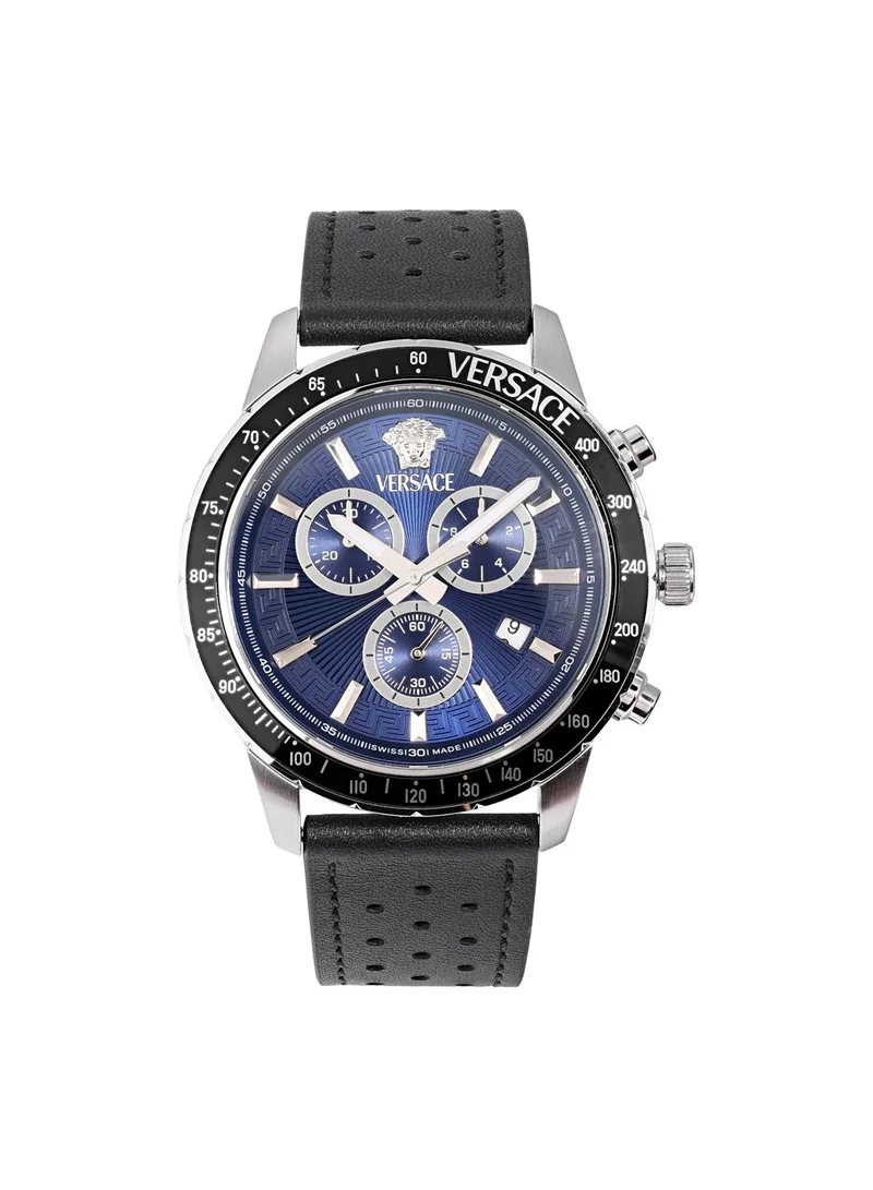 فيرزاتشي Sport Chrono Quartz Blue Dial Watch