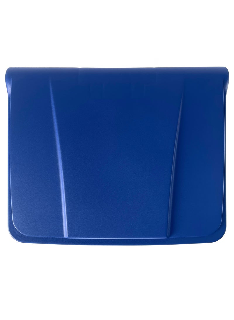 Generic - Step Trash Bin | Plastic Matte Finish | Functional Waste & Garbage Waste Bin | Suitable For Homes, Villas, Large Areas & Communal Spaces | Blue | 87 Liters - Image 1