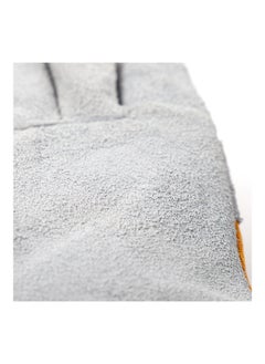 Y&D 1-Pair Heat Resistant Cowhide Leather Welding Gloves Yellow 27.00 x 2.00 13.00cm  - Image 2