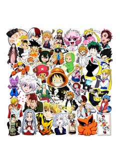 50-Piece Japanese Anime Collection Stickers