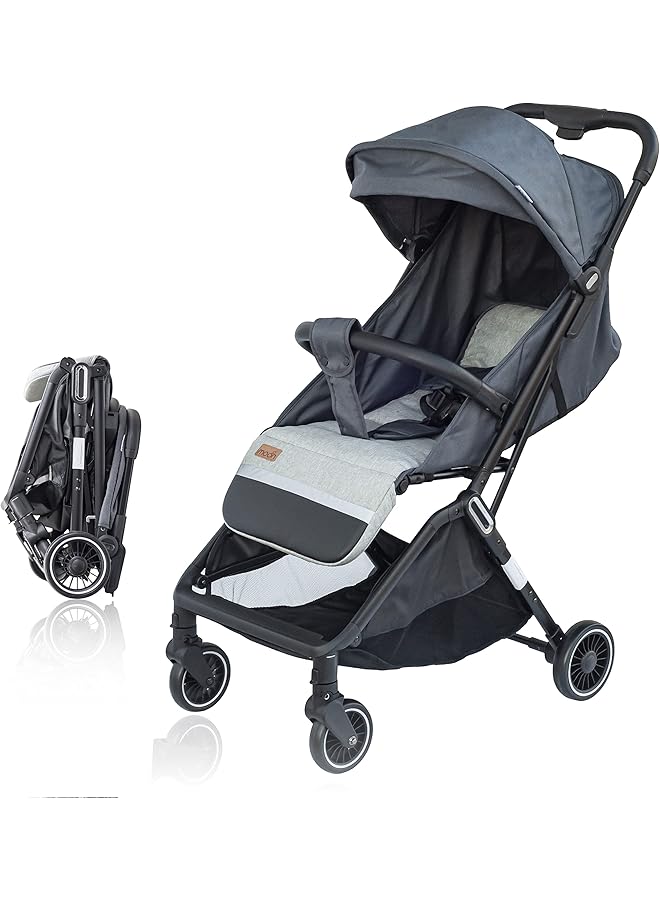 erorex Autofold Stroller Black - Image 1