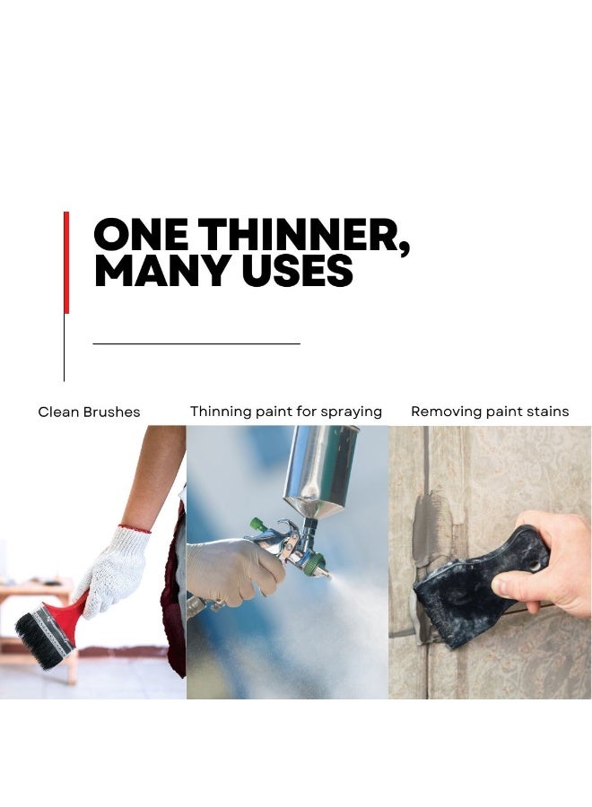 Thrill مخفف ثريل العالمي 10 لتر - مذيب موثوق لأعمال الطلاء والتغطية والتنظيف - Image 4