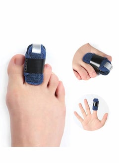 1 Pair Toe Splint Toe Corrector Brace, Toe Straightener for Hammer Toe, Crooked Toe, Mallet Toe, Bent Toe, Claw Toe, Toe Wrap to Align and Support Broken Toe, Fits Women and Men(One Size)