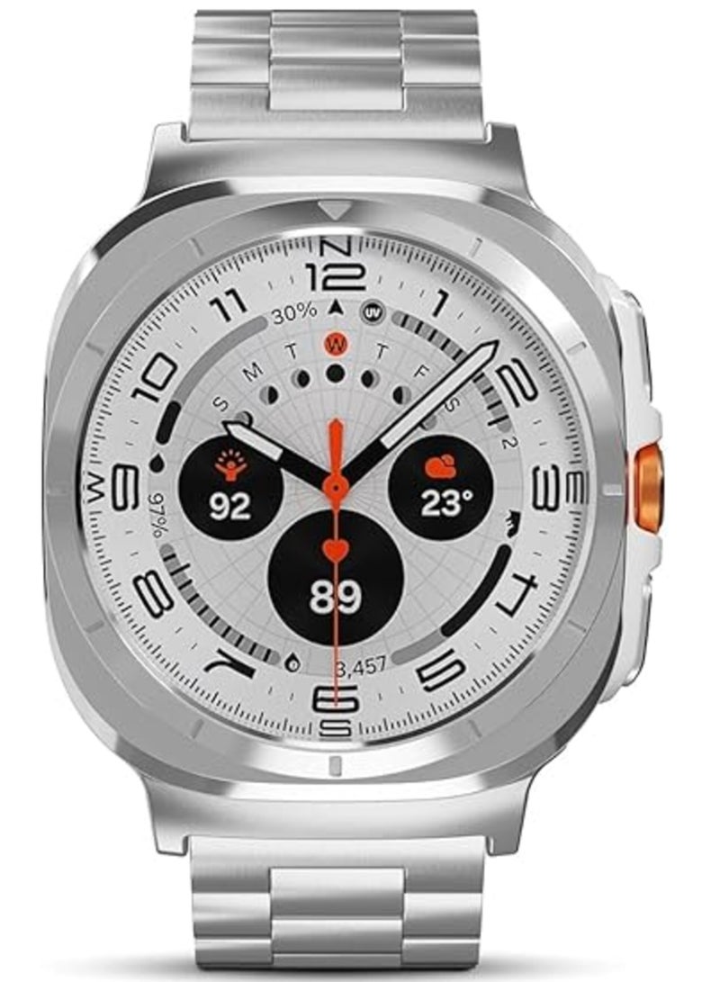 TIGER Metal Band Watch Ultra – Premium Stainless Steel Adjustable Strap for Watch 7 Ultra 47mm (2024), Durable & Stylish Replacement Band for Men & Women - Image 3