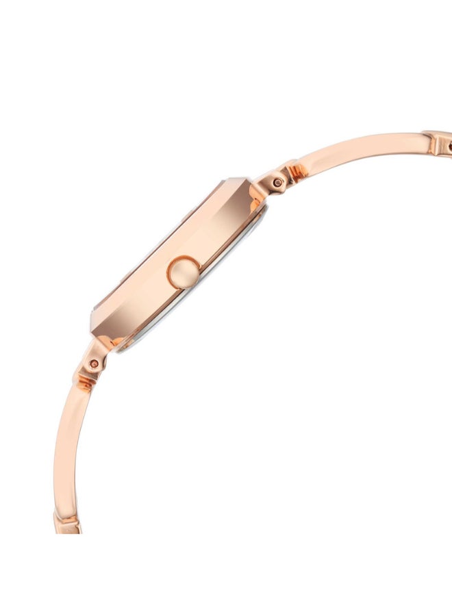 تيتان ساعة يد نسائية بعقارب دائرية معدنية - Image 4