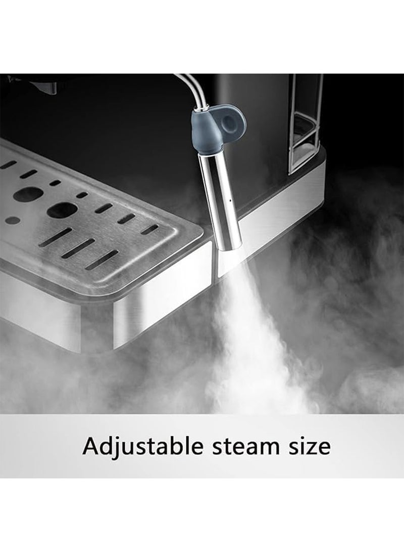 GT-Wheel Coffee Maker 20 Bar 850W Automatic Mini Coffee Machine with Portafilter 92℃ Smart 3 Level Adjustable Steam for Latte Art Espresso - Image 5