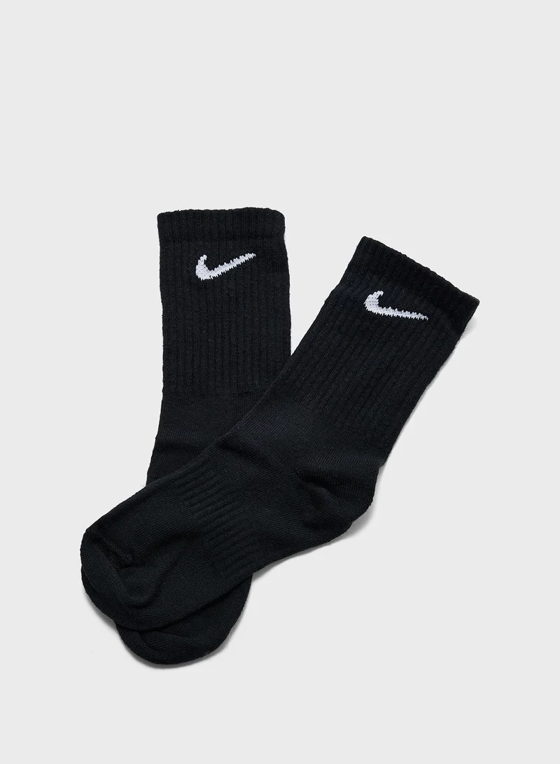 Nike U NK EVERYDAY LTWT CREW 3PR - 132N