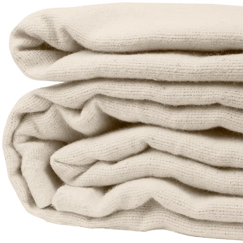 Avalonbedding Avalon Bedding Hospital Blankets Twin Size 100% Cotton Thermal Blanket Hospital Style Blanket - Lightweight Hospital Blanket - Hospital Blankets - General Hospital Blanket Twin 90x70 Inches (Natural) - Image 4
