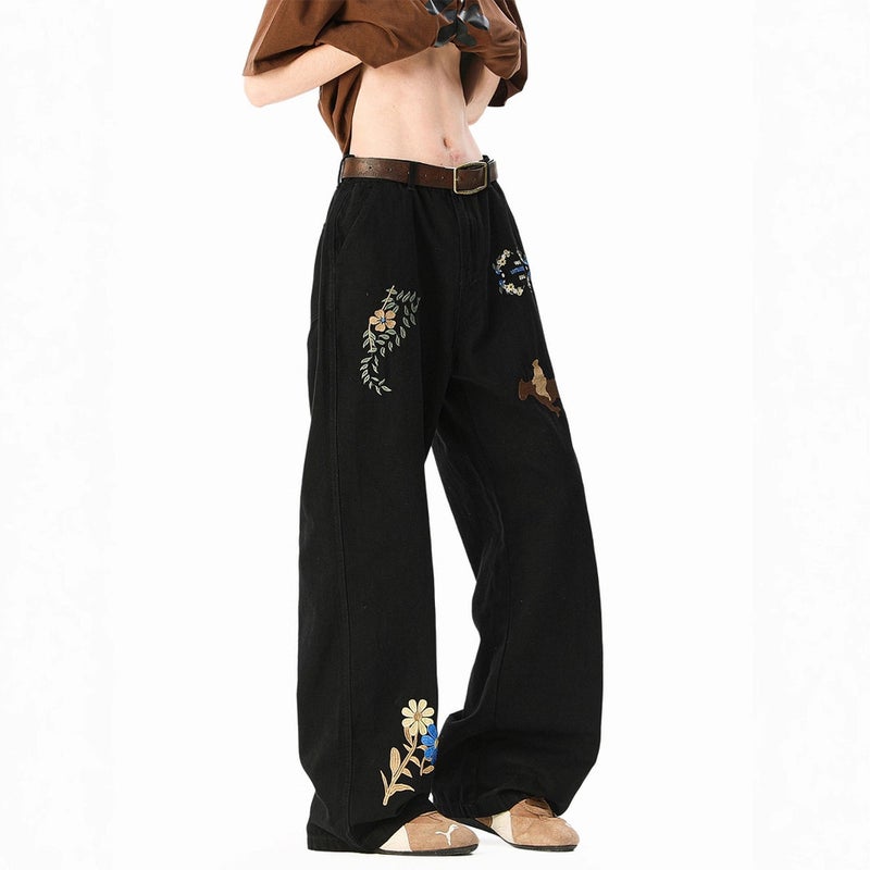 Unisex Casual Daily Denim Jeans - Image 5