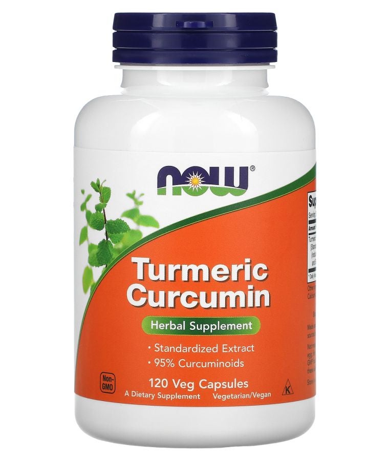 now Turmeric Curcumin 120 Veg Capsules (665 mg per Capsule)