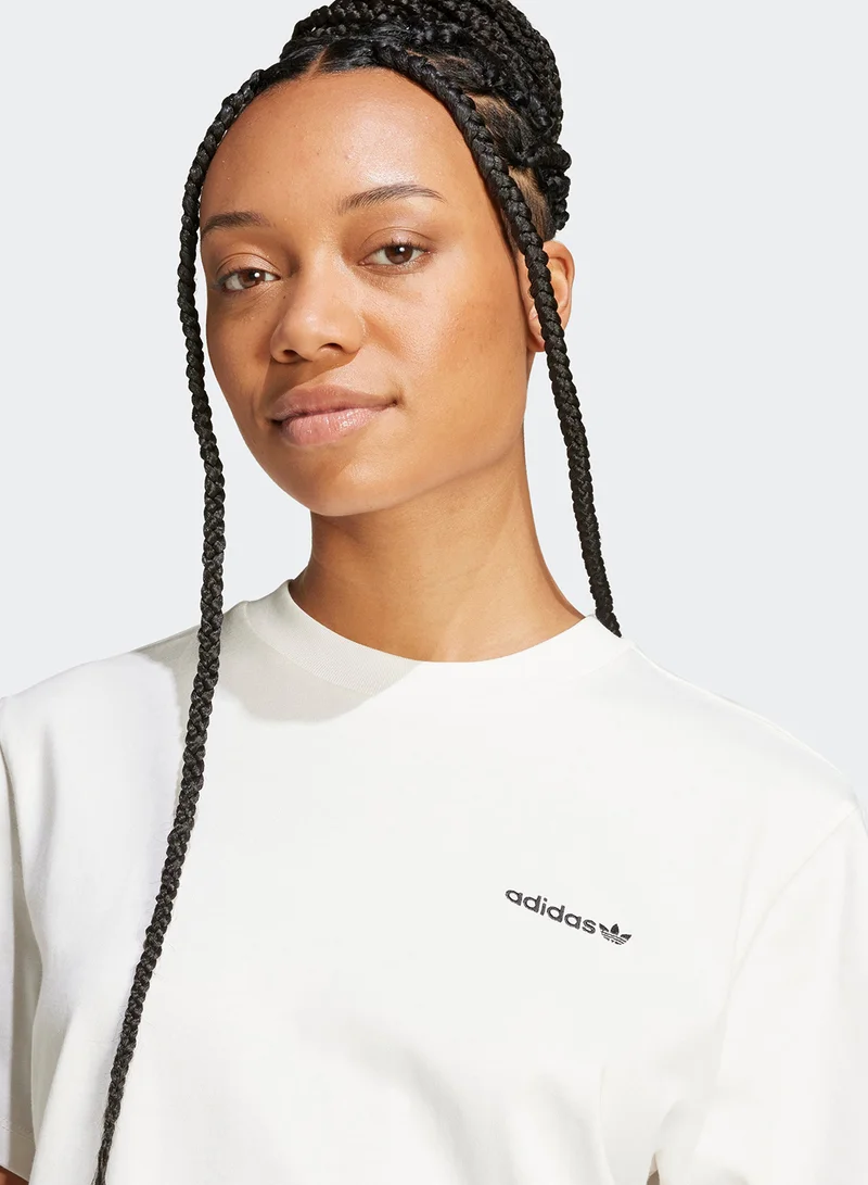 اديداس اوريجينالز Trefoil Series Sports Club Loose T-Shirt